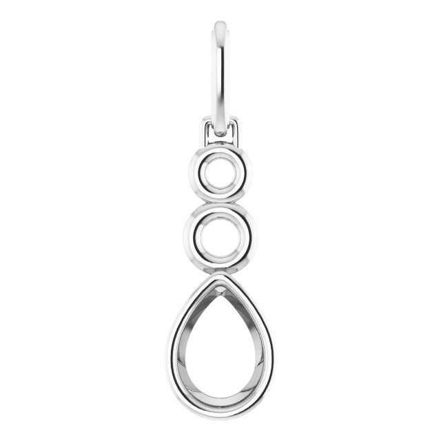 Bezel-Set Solitaire Pendant