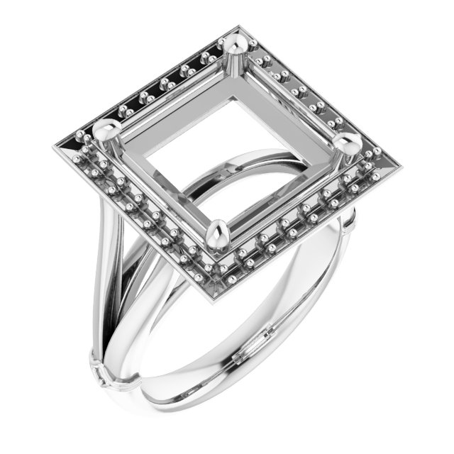 Halo-Style Engagement Ring