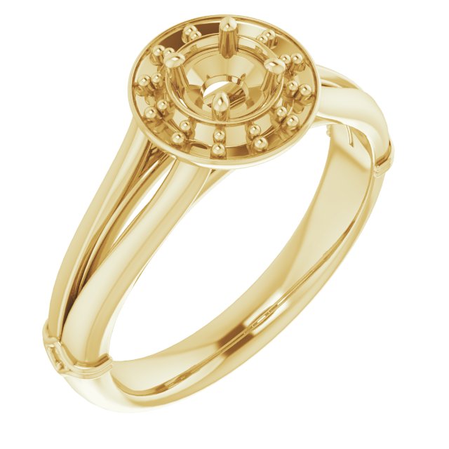 14k Yellow Gold