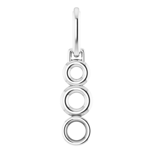 Bezel-Set Solitaire Pendant