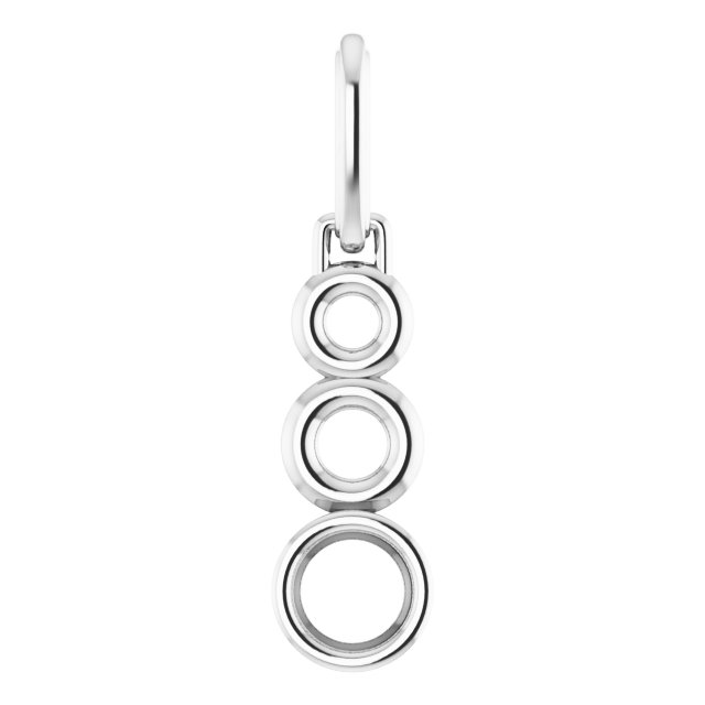 Bezel-Set Solitaire Pendant