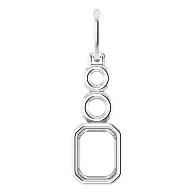 Bezel-Set Solitaire Pendant