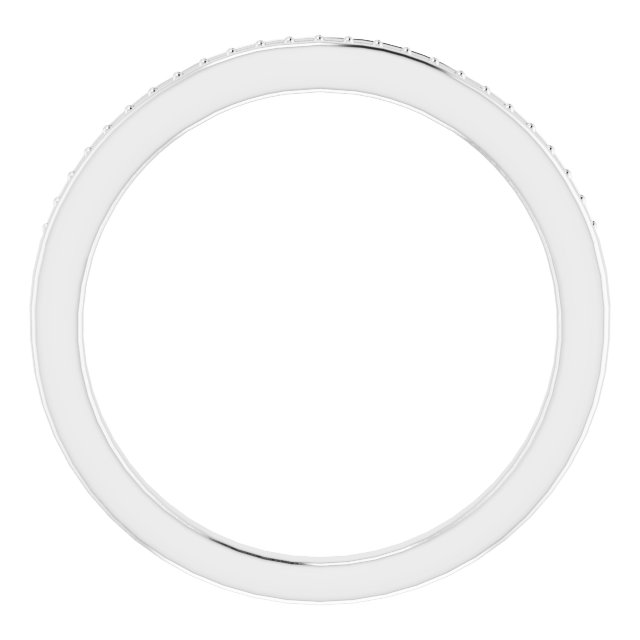 Band Mounting for 11 x 9 mm Emerald Ring view 2