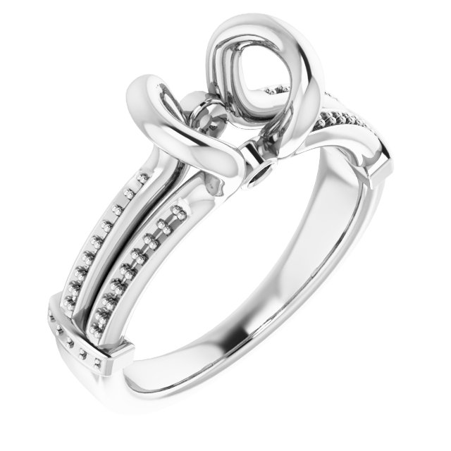 Bezel-Set Accented Ring