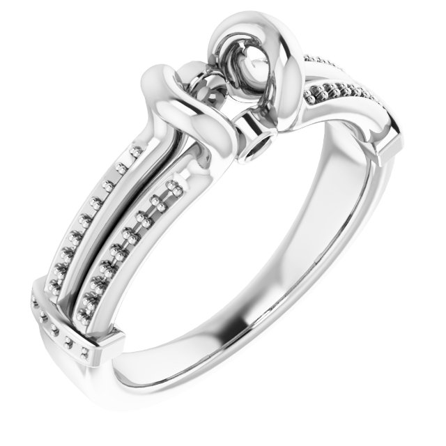 Bezel-Set Accented Ring