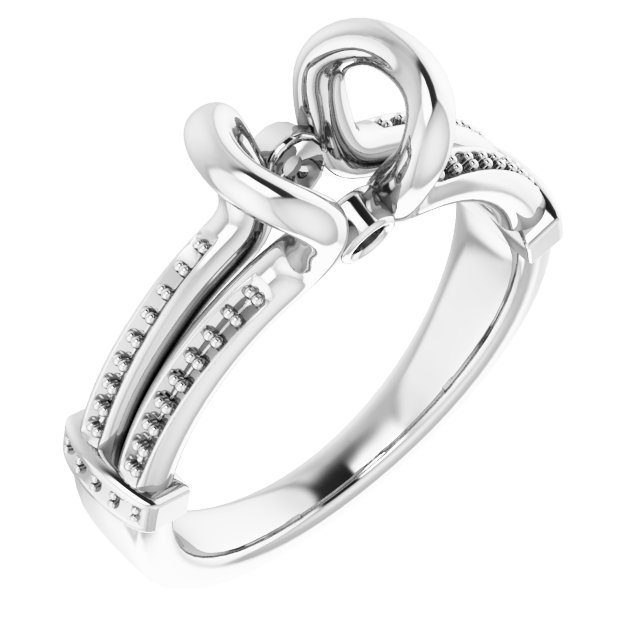 Bezel-Set Accented Ring