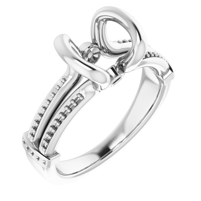 Bezel-Set Accented Ring