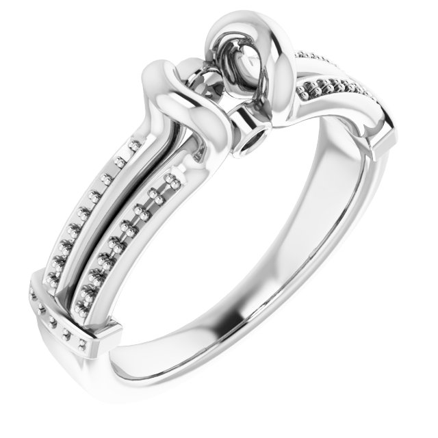 Bezel-Set Accented Ring