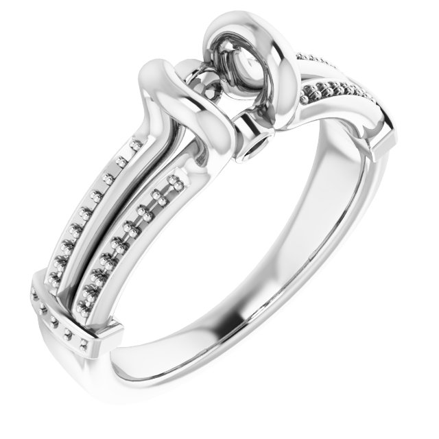 Bezel-Set Accented Ring