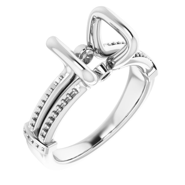 Bezel-Set Accented Ring