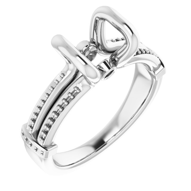 Bezel-Set Accented Ring