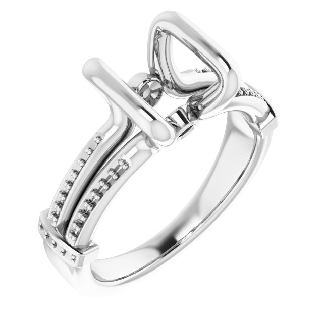 Bezel-Set Accented Ring