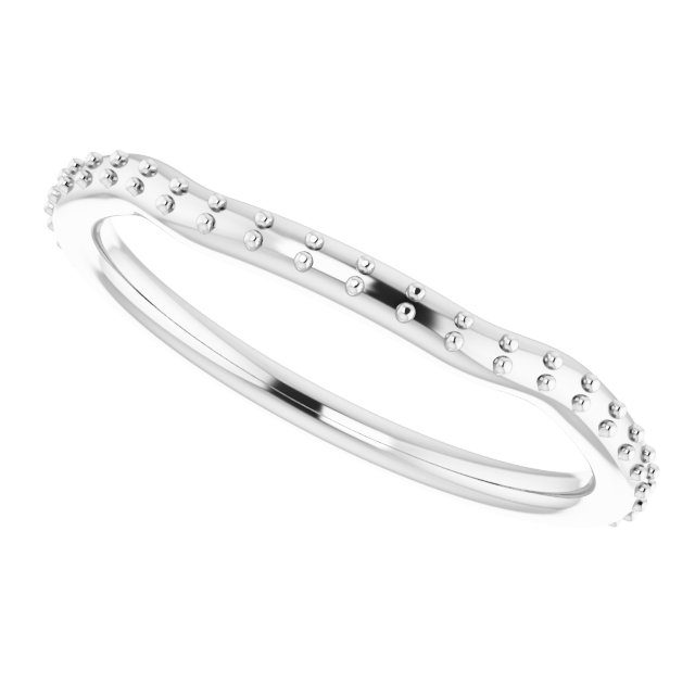 Band Mounting for 3.75x2 mm Straight Baguette Ring view 5