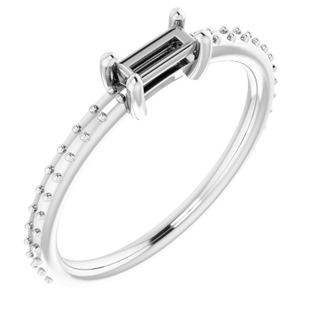 Accented Stackable Ring