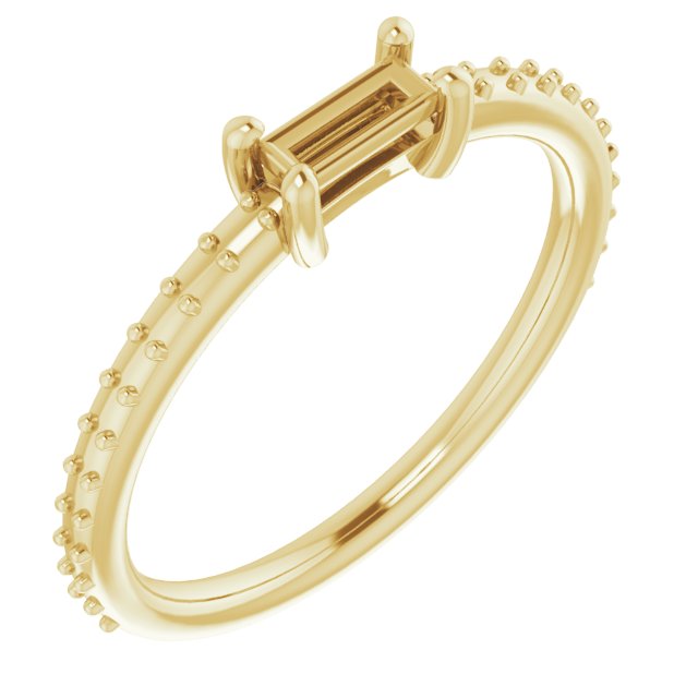 Accented Stackable Ring