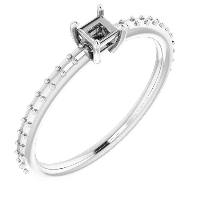 Accented Stackable Ring