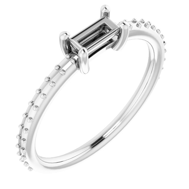 Accented Stackable Ring