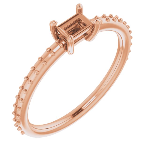 Accented Stackable Ring