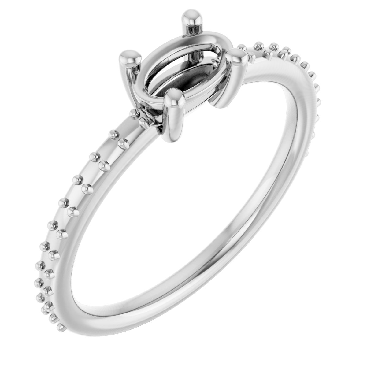Accented Stackable Ring
