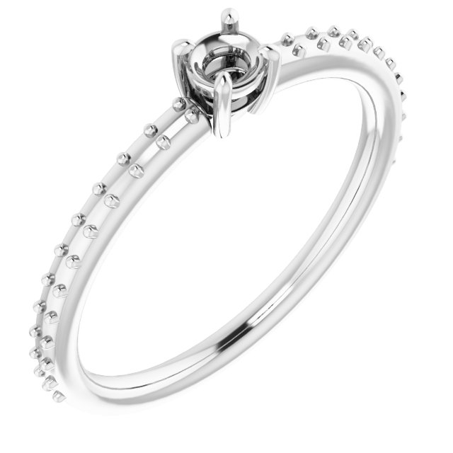 Accented Stackable Ring