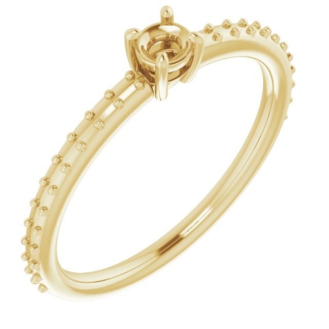 Accented Stackable Ring
