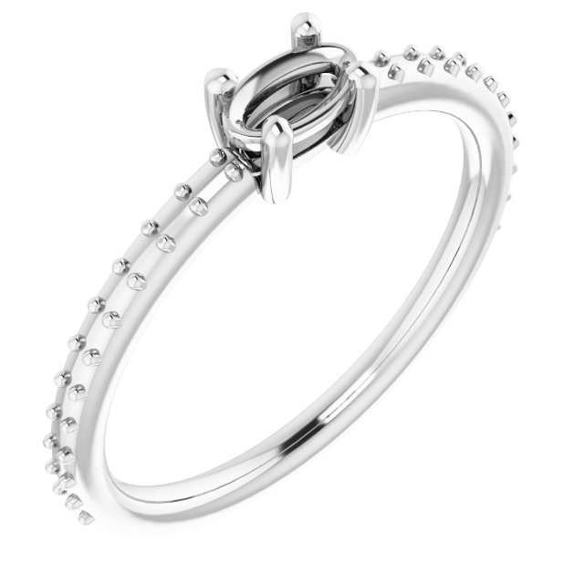Accented Stackable Ring