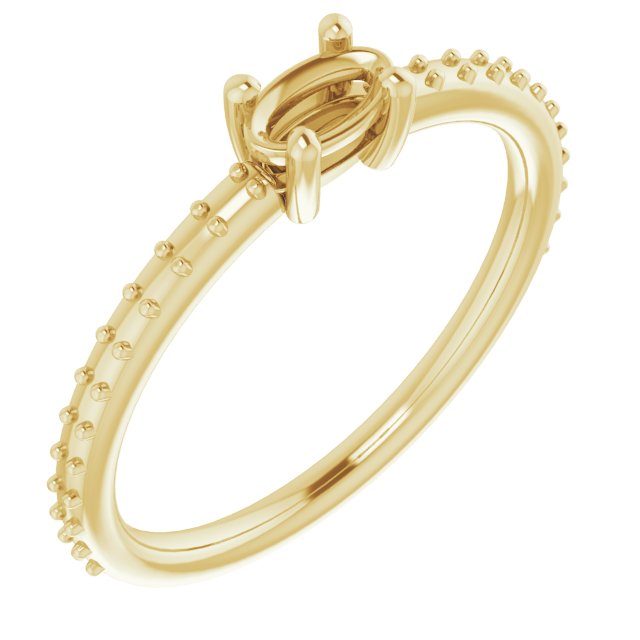 Accented Stackable Ring