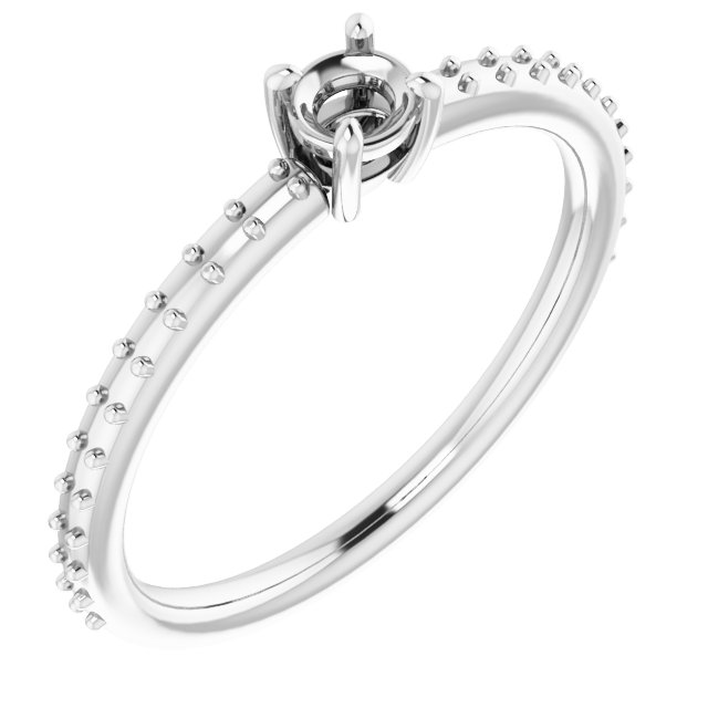 Accented Stackable Ring