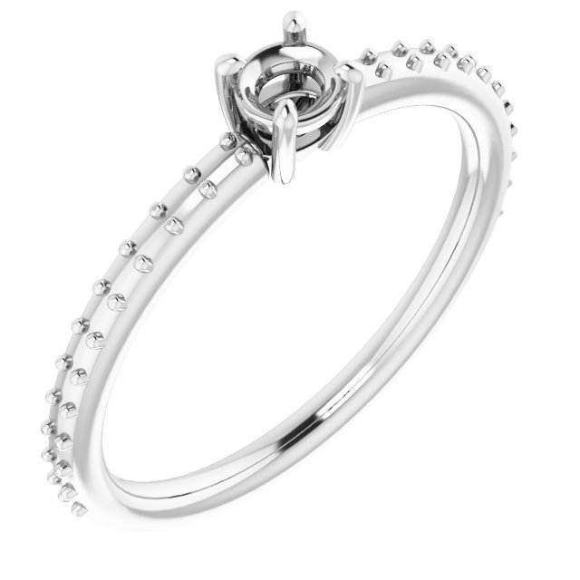 Accented Stackable Ring