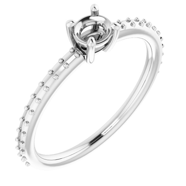 Accented Stackable Ring