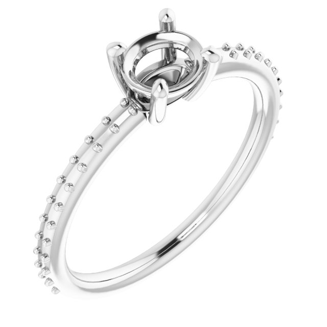Accented Stackable Ring