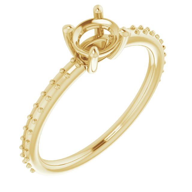 Accented Stackable Ring