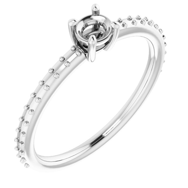 Accented Stackable Ring
