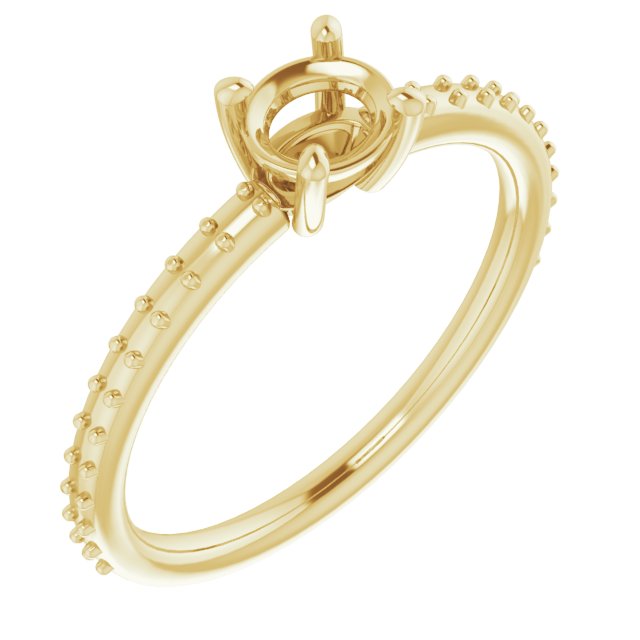 Accented Stackable Ring