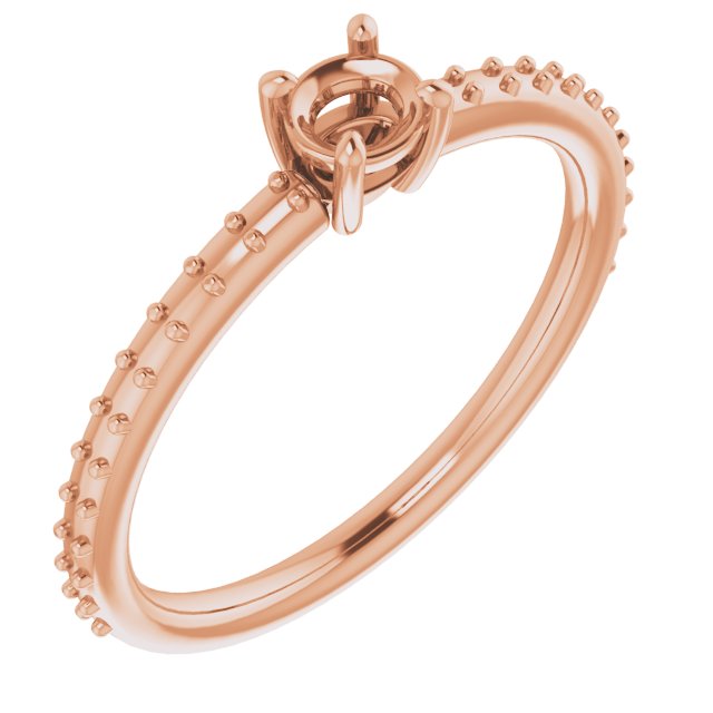 Accented Stackable Ring