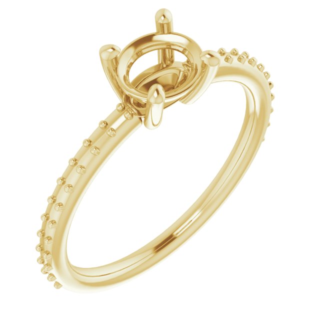 Accented Stackable Ring