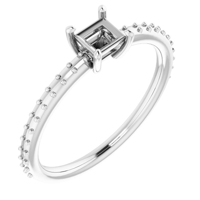 Accented Stackable Ring