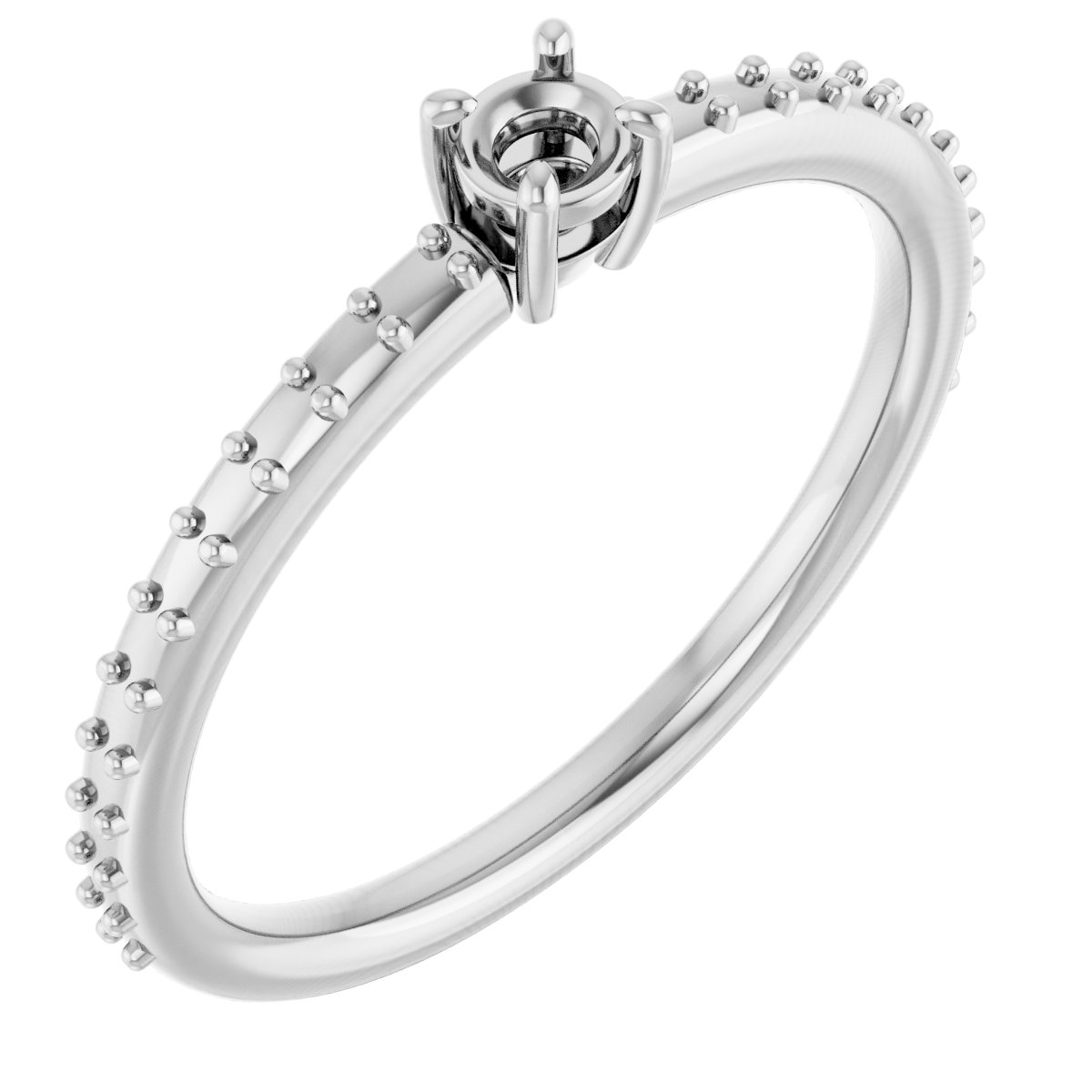 14k White Gold
