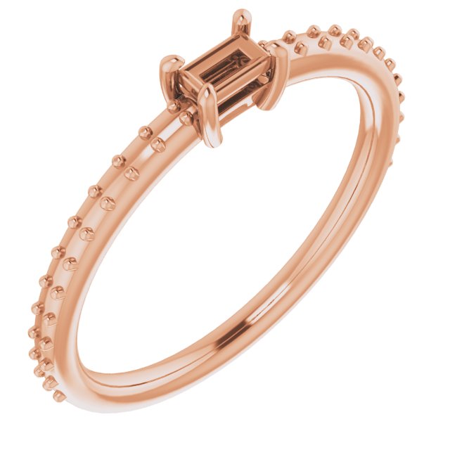 Accented Stackable Ring
