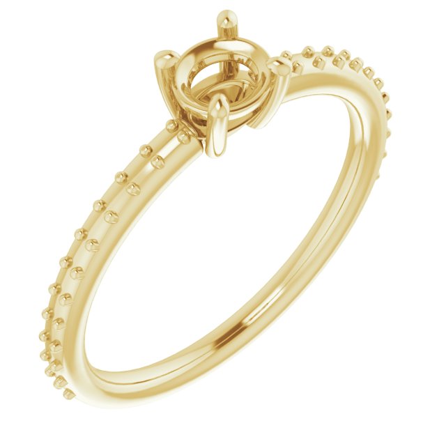 Accented Stackable Ring