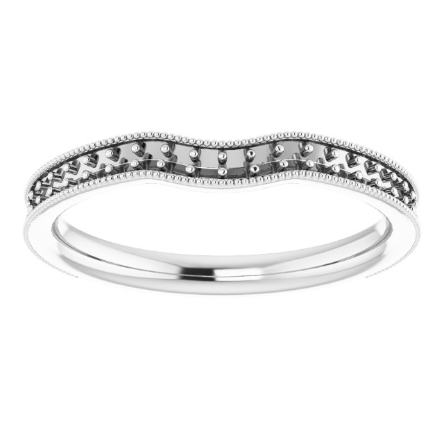 Band Mounting for 10 x 10 mm Heart view 3