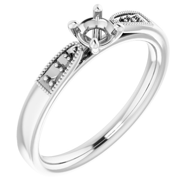 14k White Gold