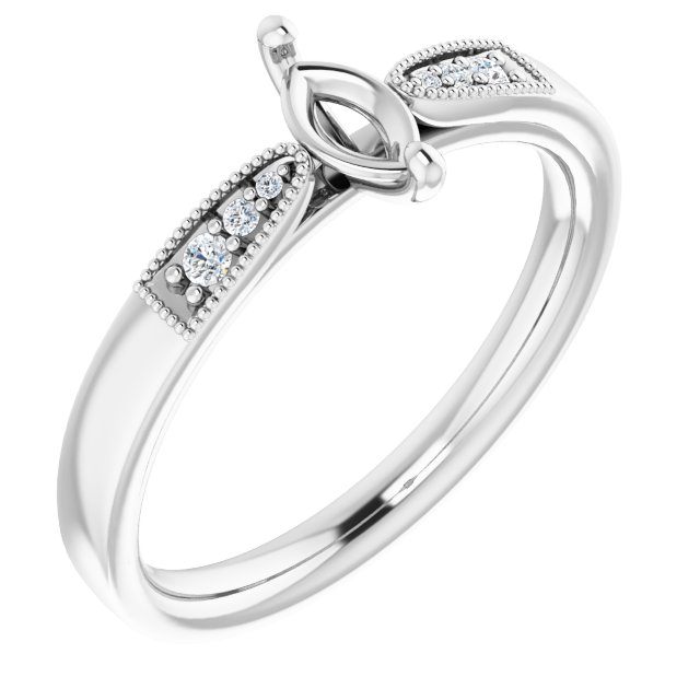 14k White Gold