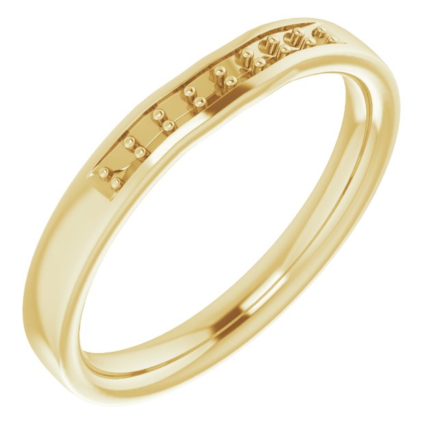 14k Yellow Gold