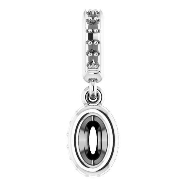 Bezel-Set Hidden Halo-Style Pendant