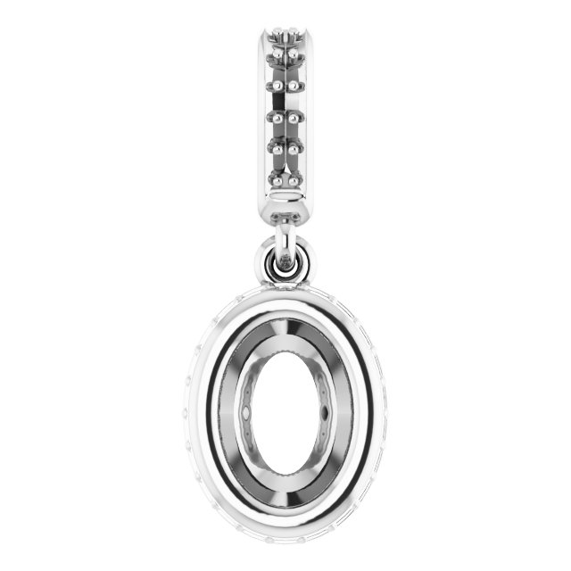 Bezel-Set Hidden Halo-Style Pendant