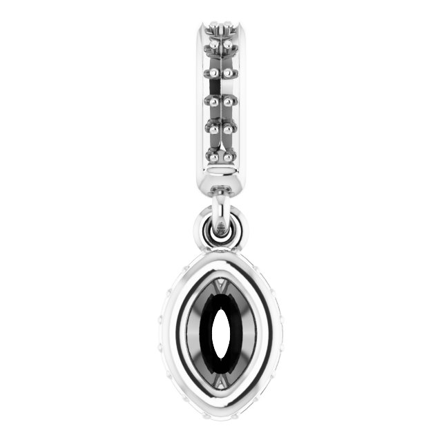 Bezel-Set Hidden Halo-Style Pendant