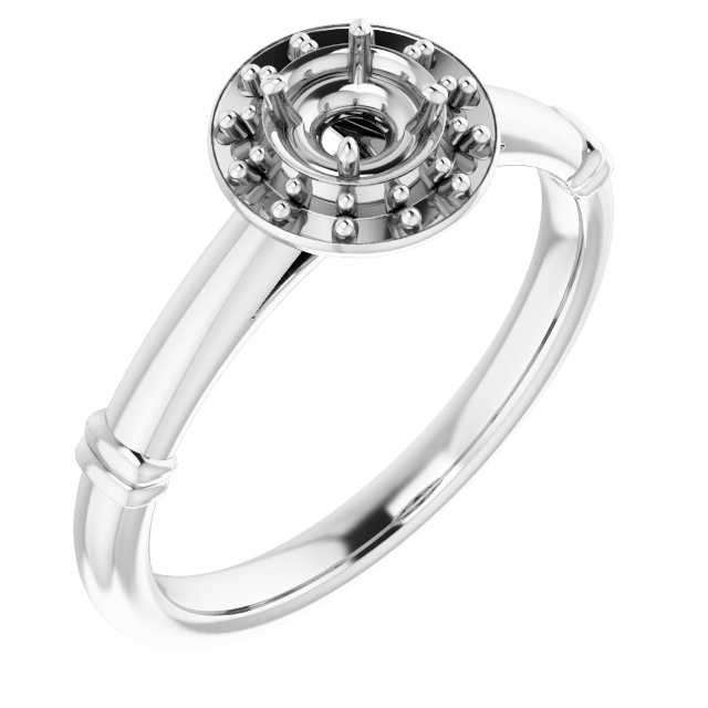 14k White Gold
