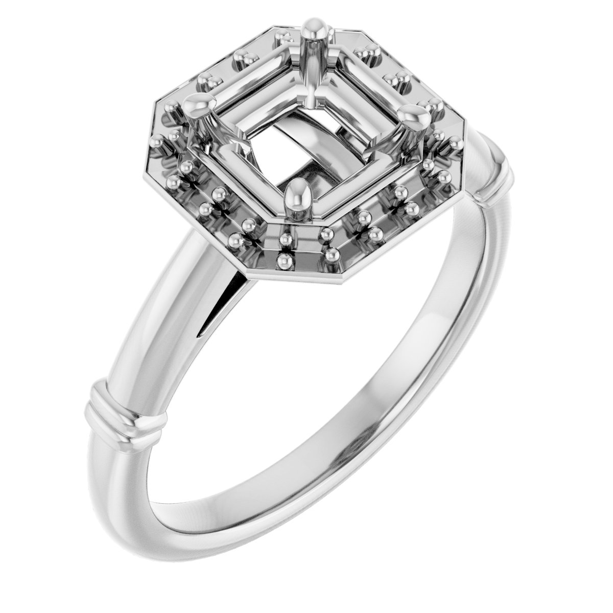 Halo-Style Engagement Ring