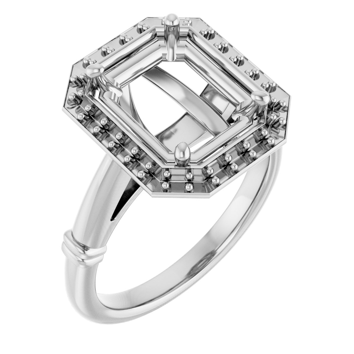 Halo-Style Engagement Ring